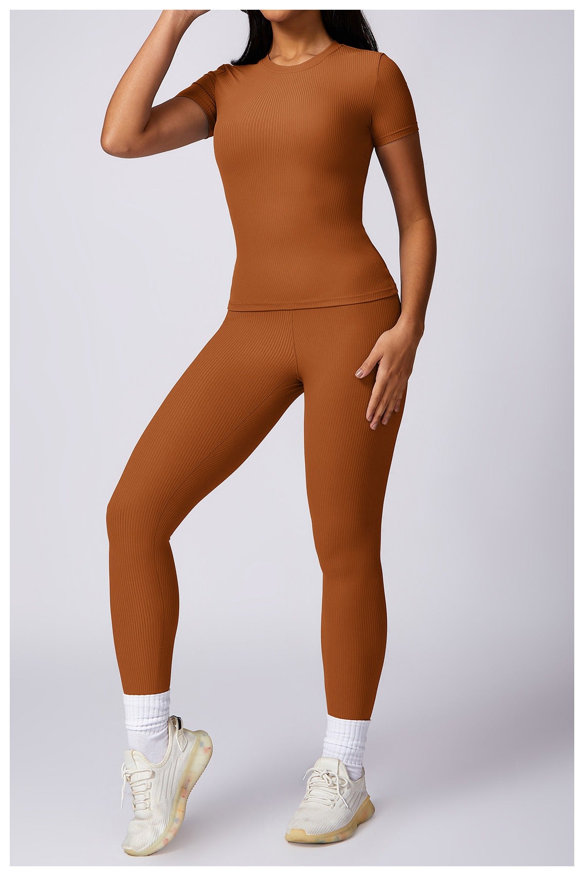 Valerie T-Sleeve Top & Leggings Set