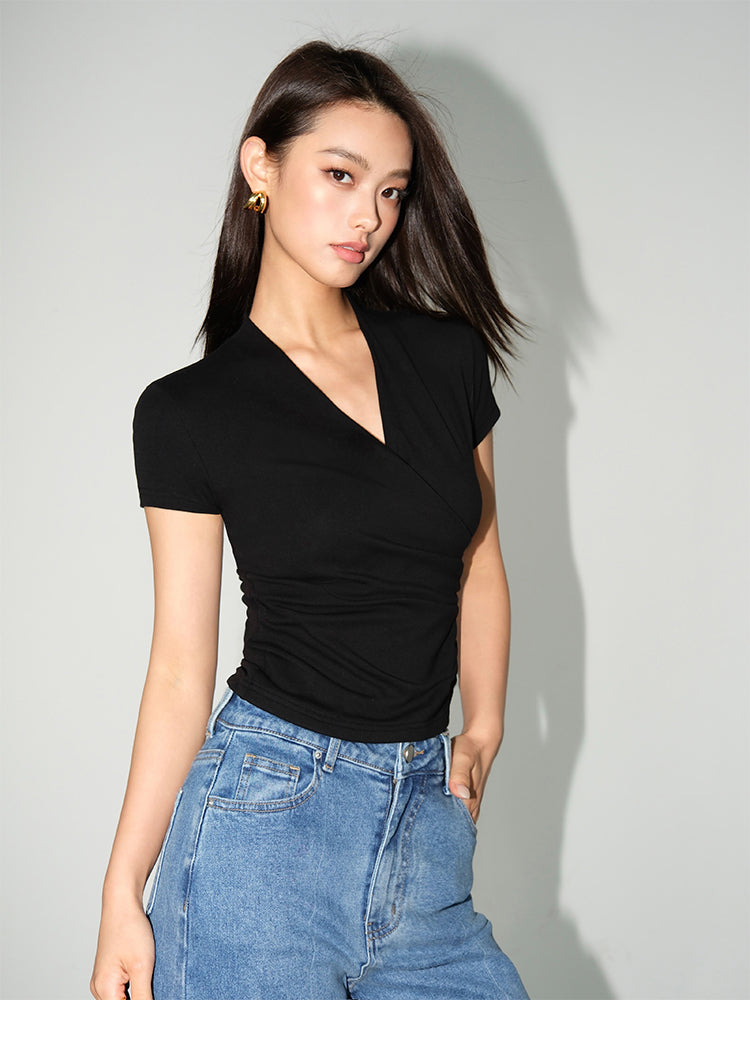 Neva V-Neck Essential Slim T-Shirt