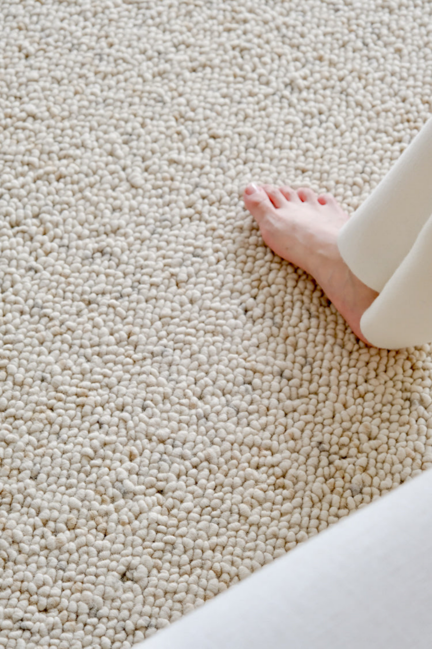 New Zealand Plush Popcorn "Wool + Cashmere" Rug