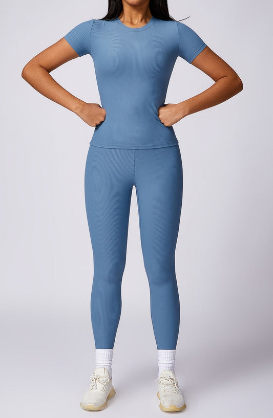 Valerie T-Sleeve Top & Leggings Set