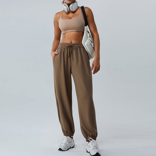 Statement Cotton Sweatpants