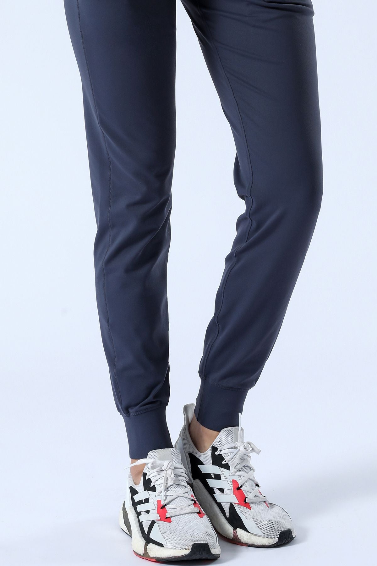 Tapered Joggers with Drawstring