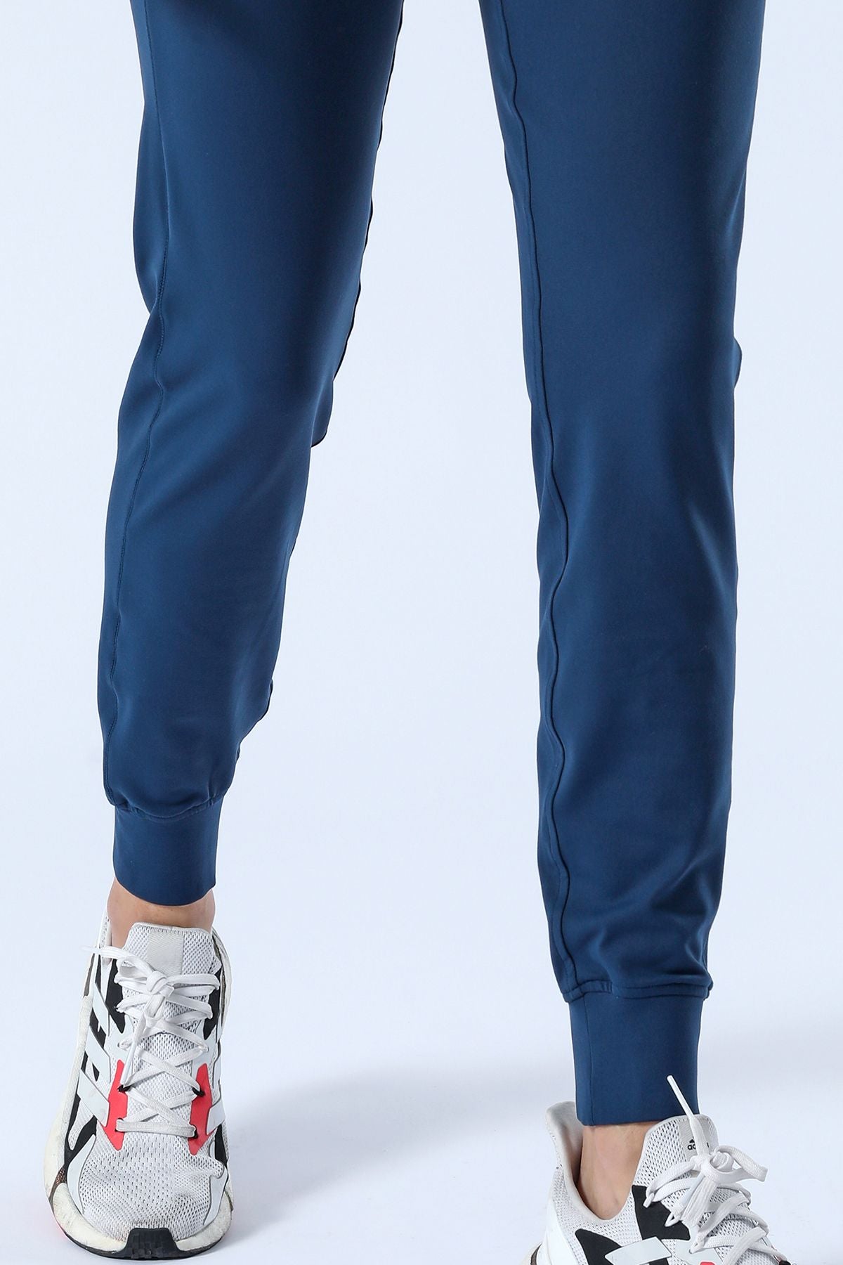 Tapered Joggers with Drawstring