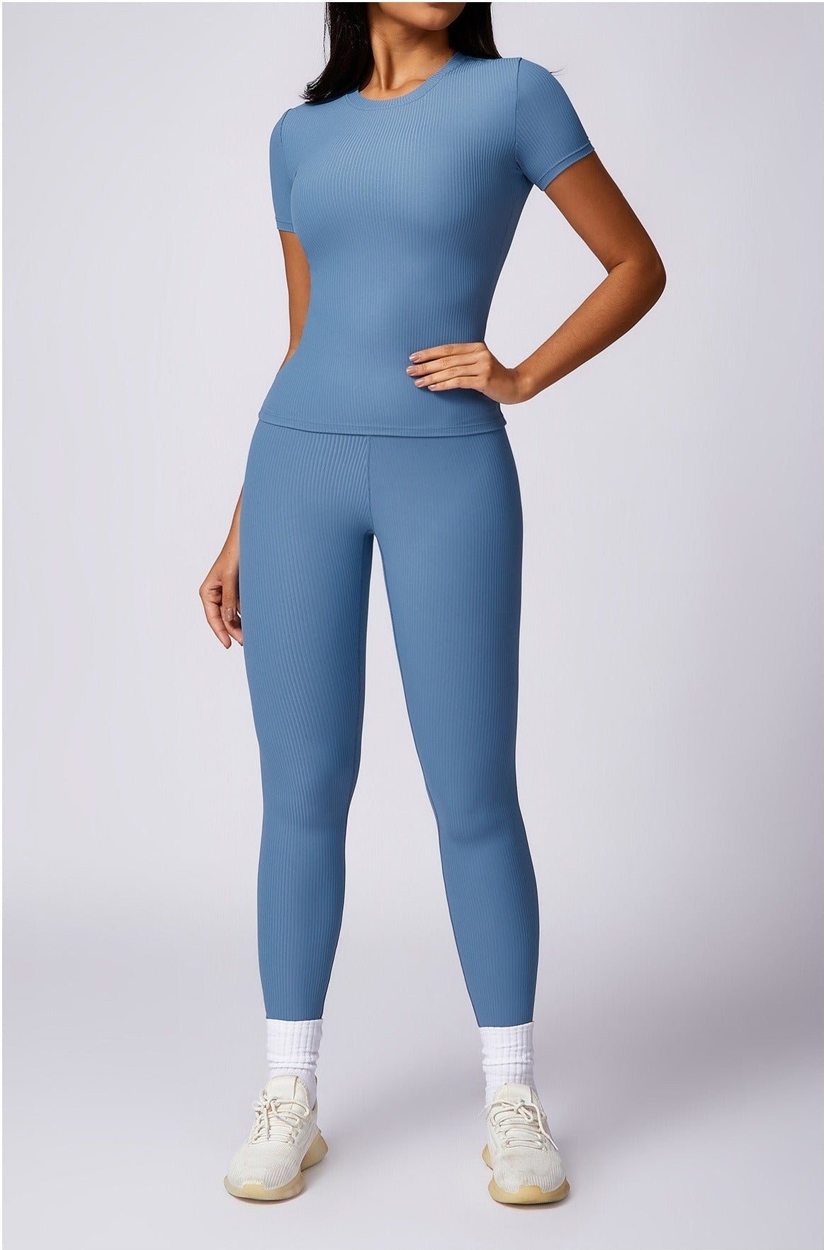 Valerie T-Sleeve Top & Leggings Set