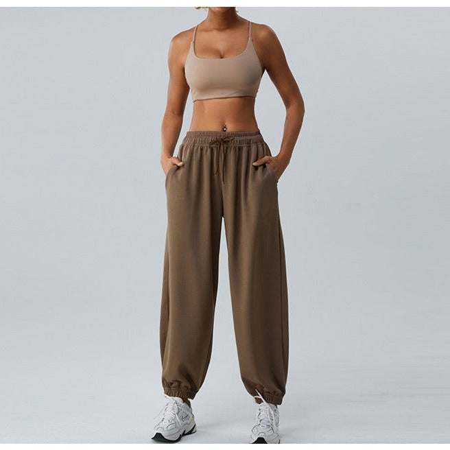 Statement Cotton Sweatpants