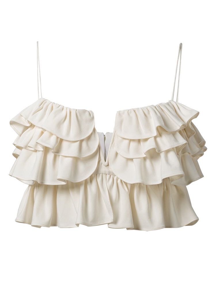 Ottoli Ruffle Cami Top