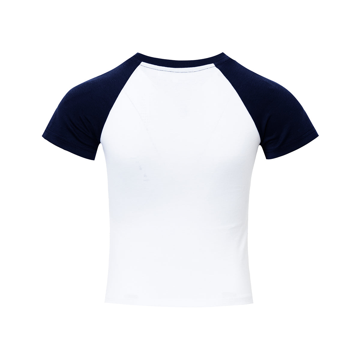 Kroche Hand Painted Puppy Raglan T-Shirt Navy Blue