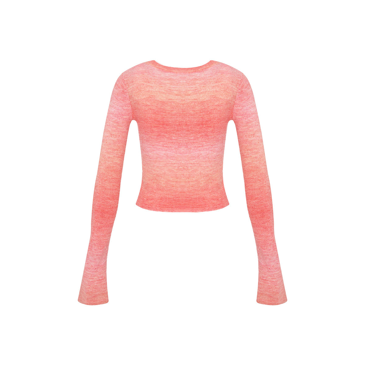 Kroche Peachy Gradient Woolen Cardigan
