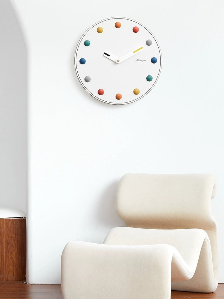 Non-Drilling Simple Clock - Playful