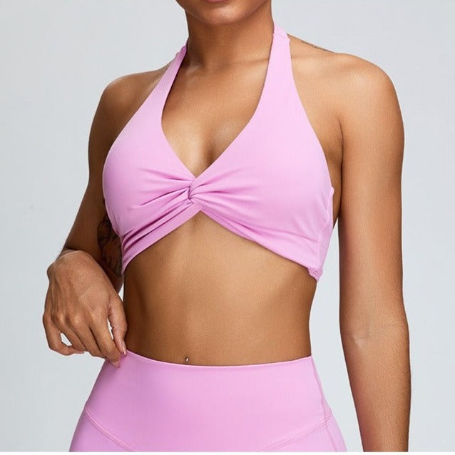 Serenity Halter Twist Top