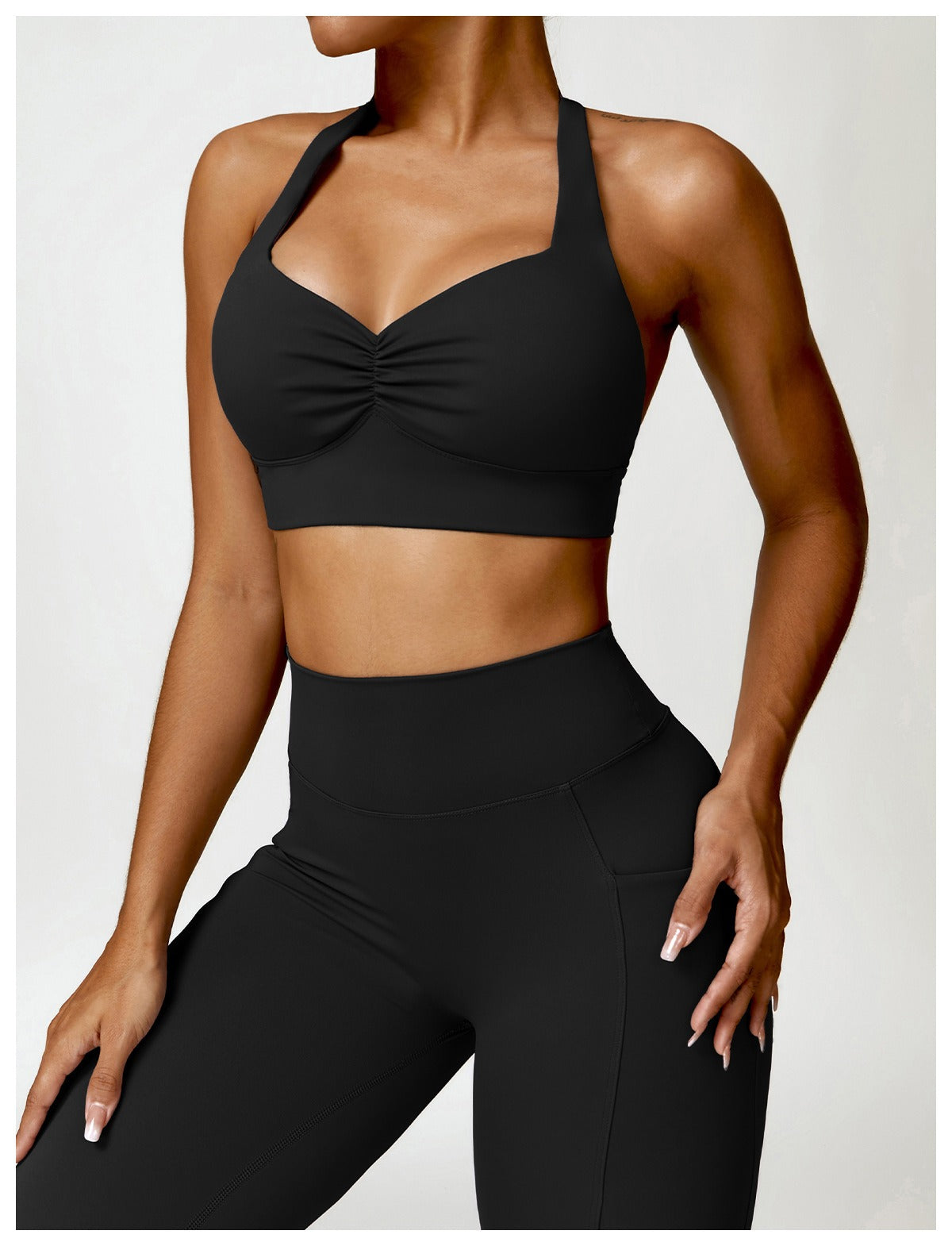 Skylar Bra Top & Leggings Set