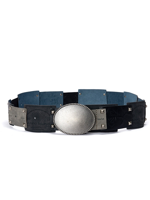 Nichi Vintage Retro Metal Belt