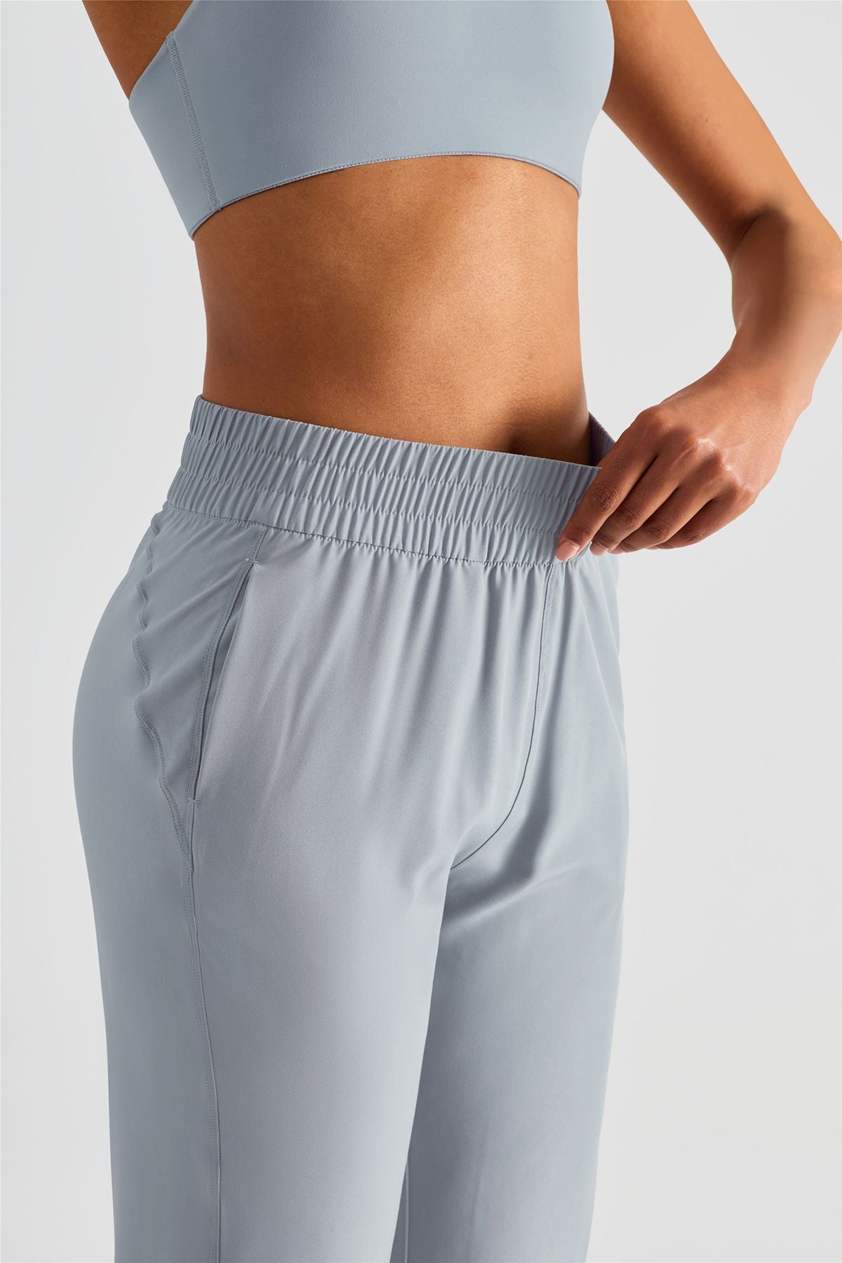 UPF 50+ Tapered Crop Pants with Pockets