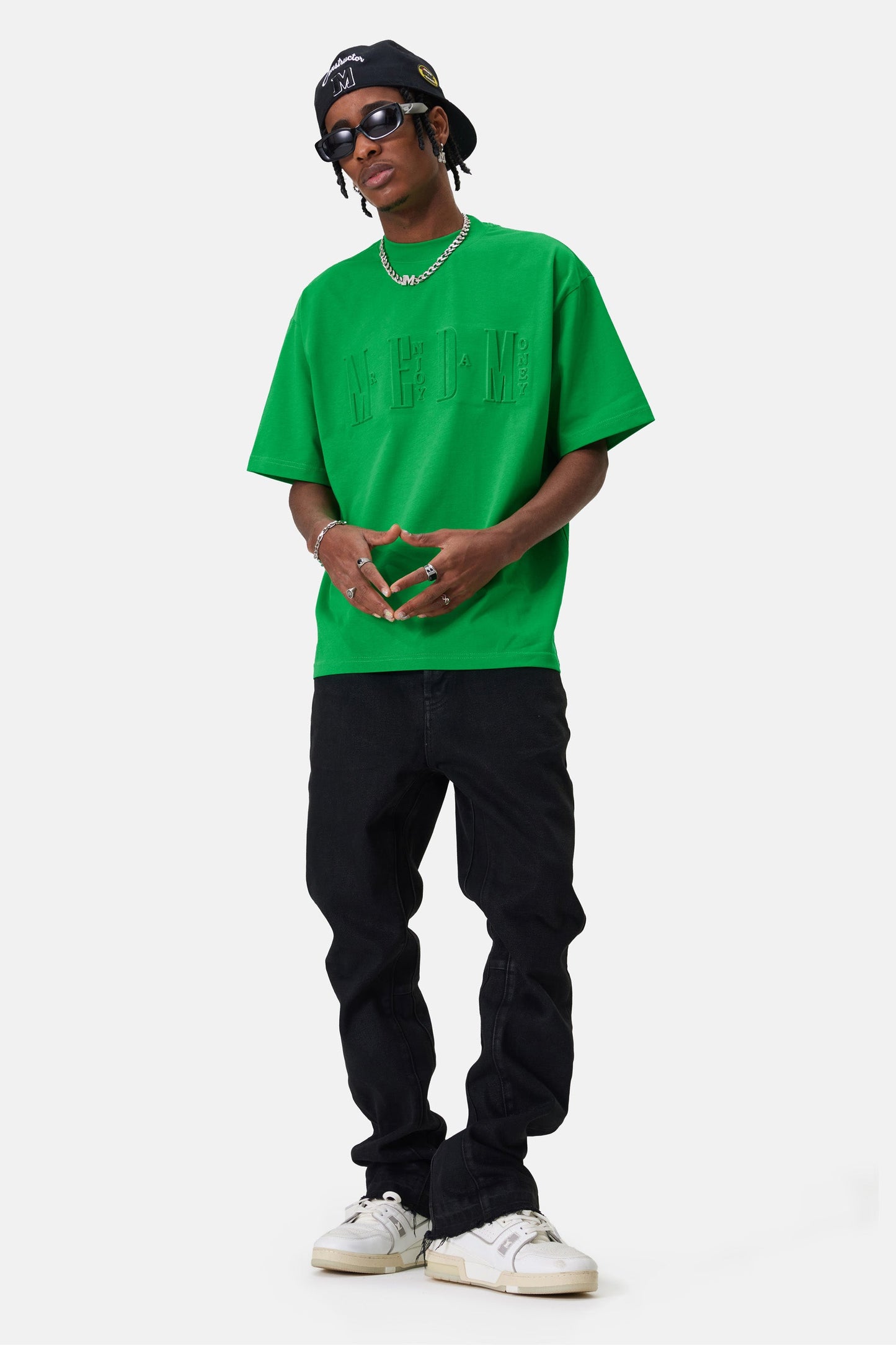 MEDM 엠보싱 티셔츠 