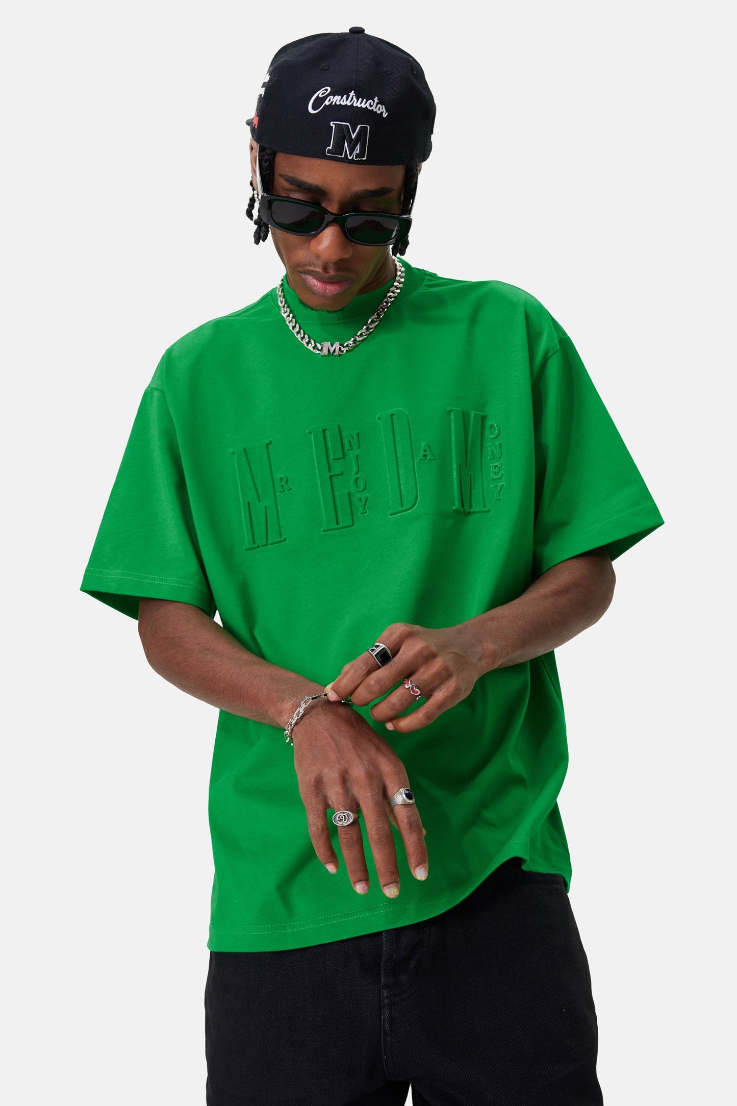 MEDM 엠보싱 티셔츠 