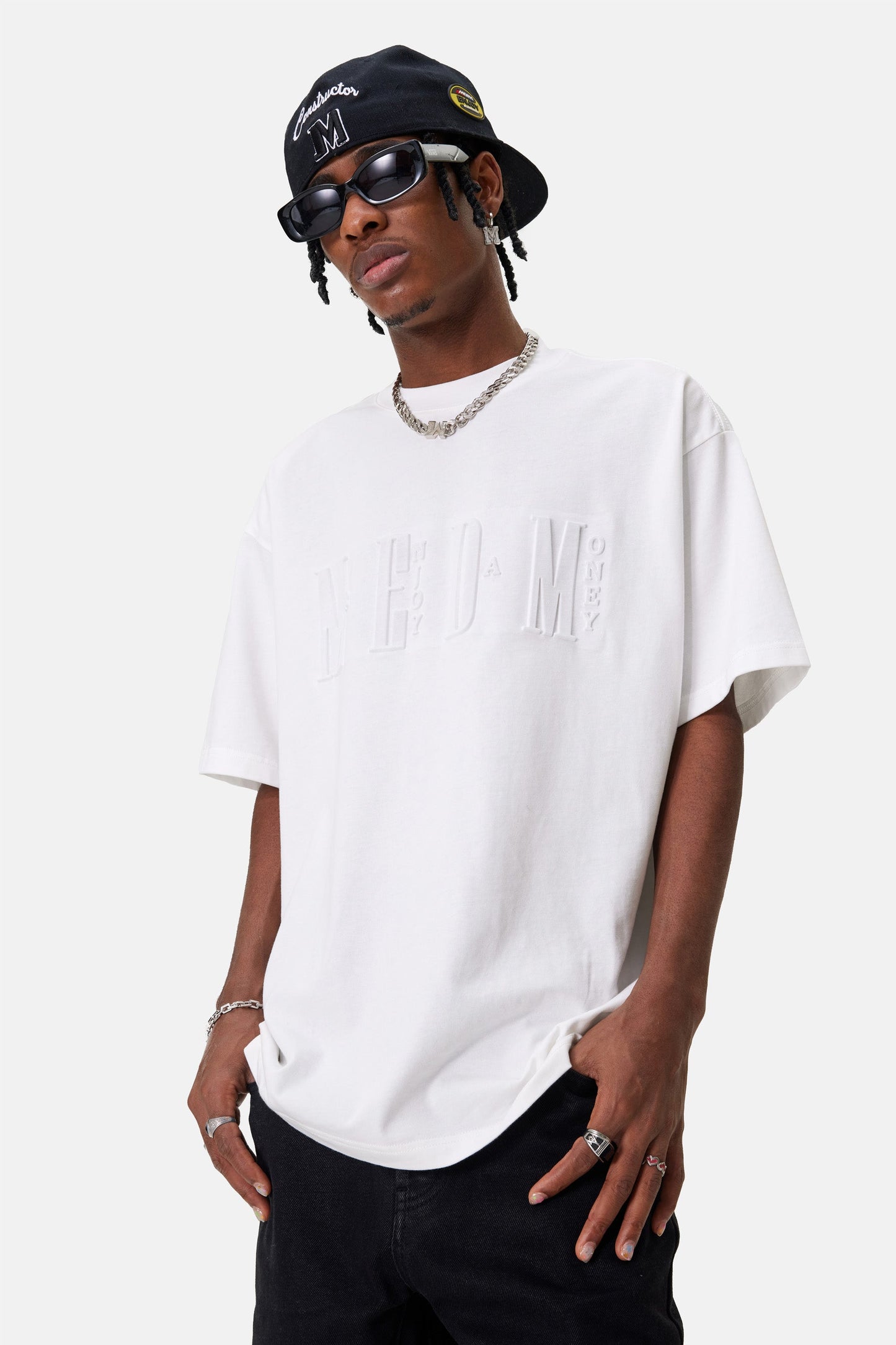 MEDM 엠보싱 티셔츠