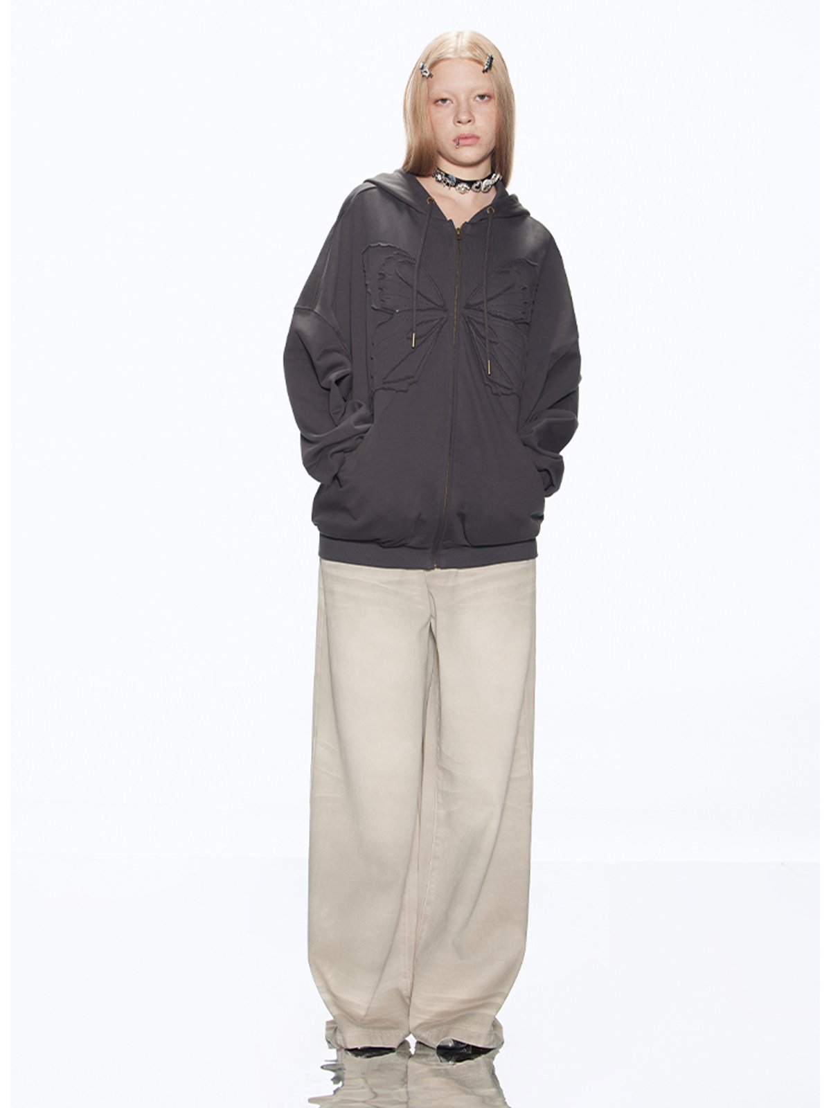 Low-Rise Wide-Leg Jeans RUN0009