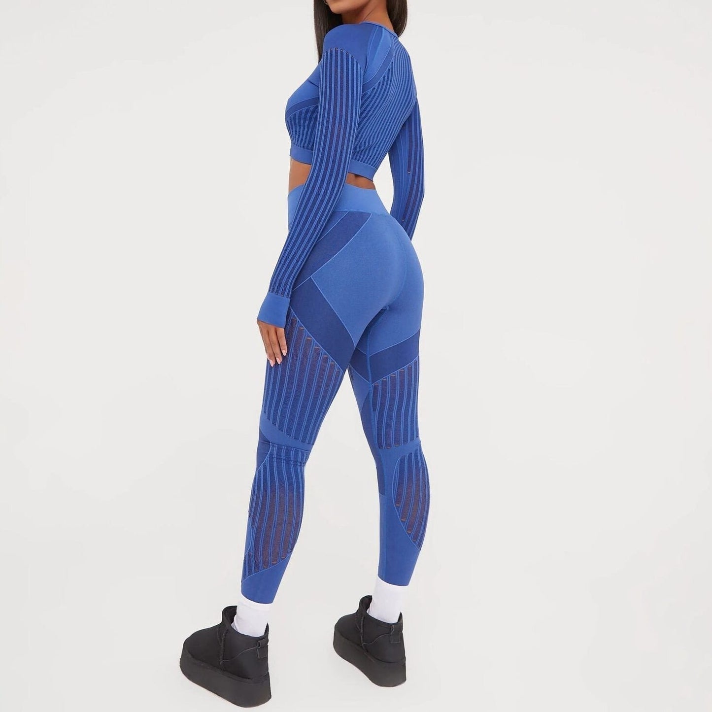 Laser Cut Longsleeve & Leggings Set