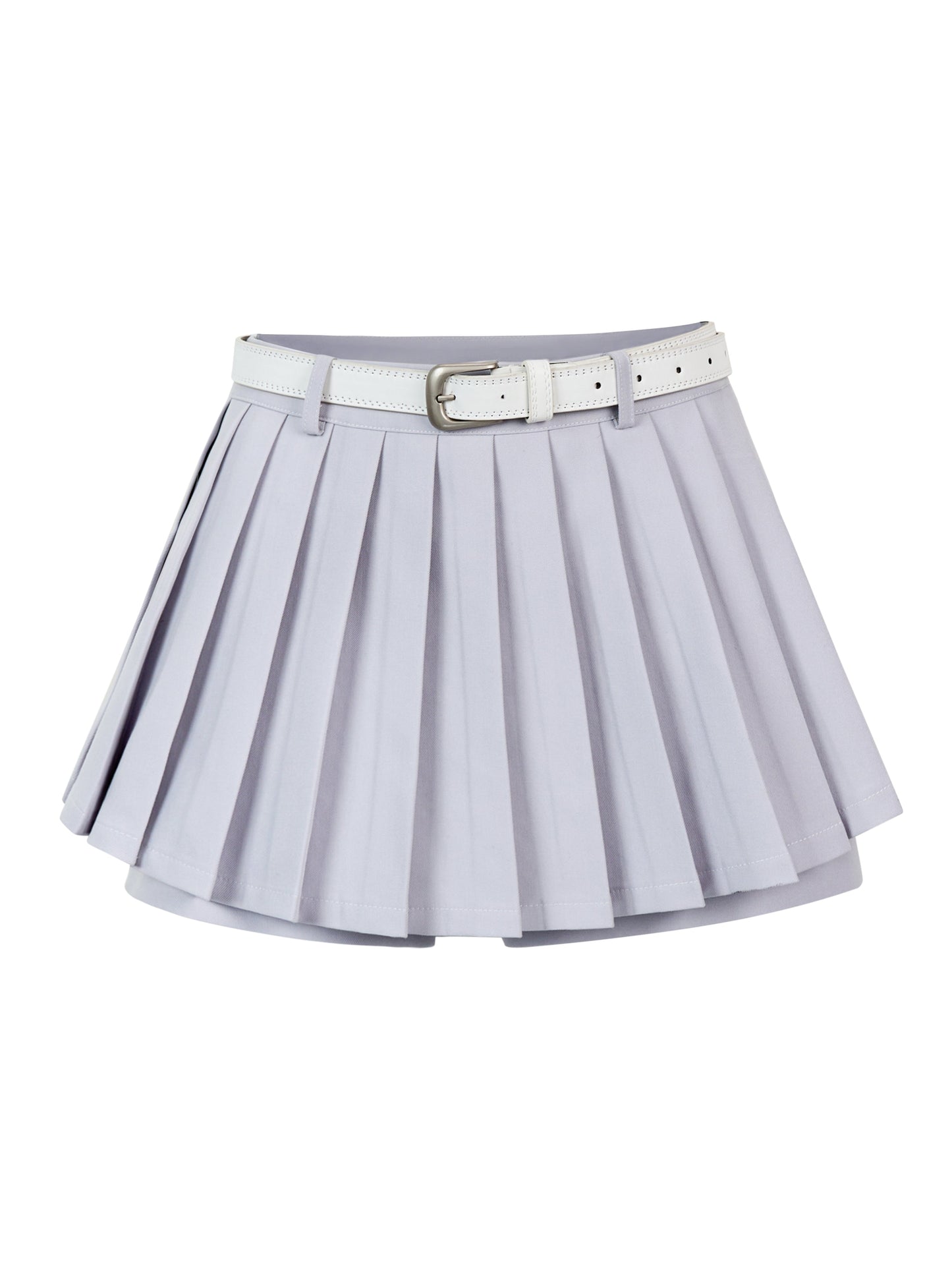 Pleats Fake-Skirt Plain Casual Culottes