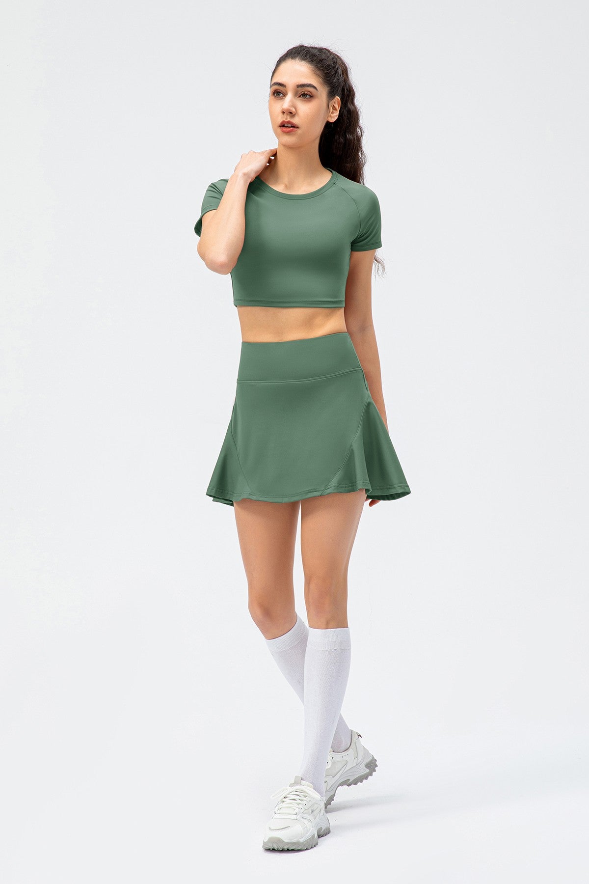 Pleated Tennis Skirts Built-in Short Liner