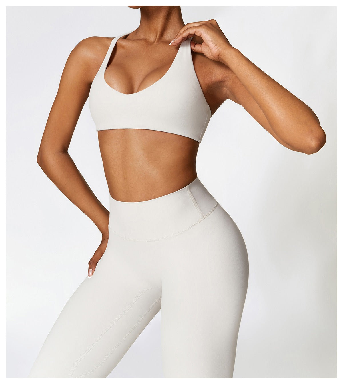 Supreme Cross Back Top & Leggings Set