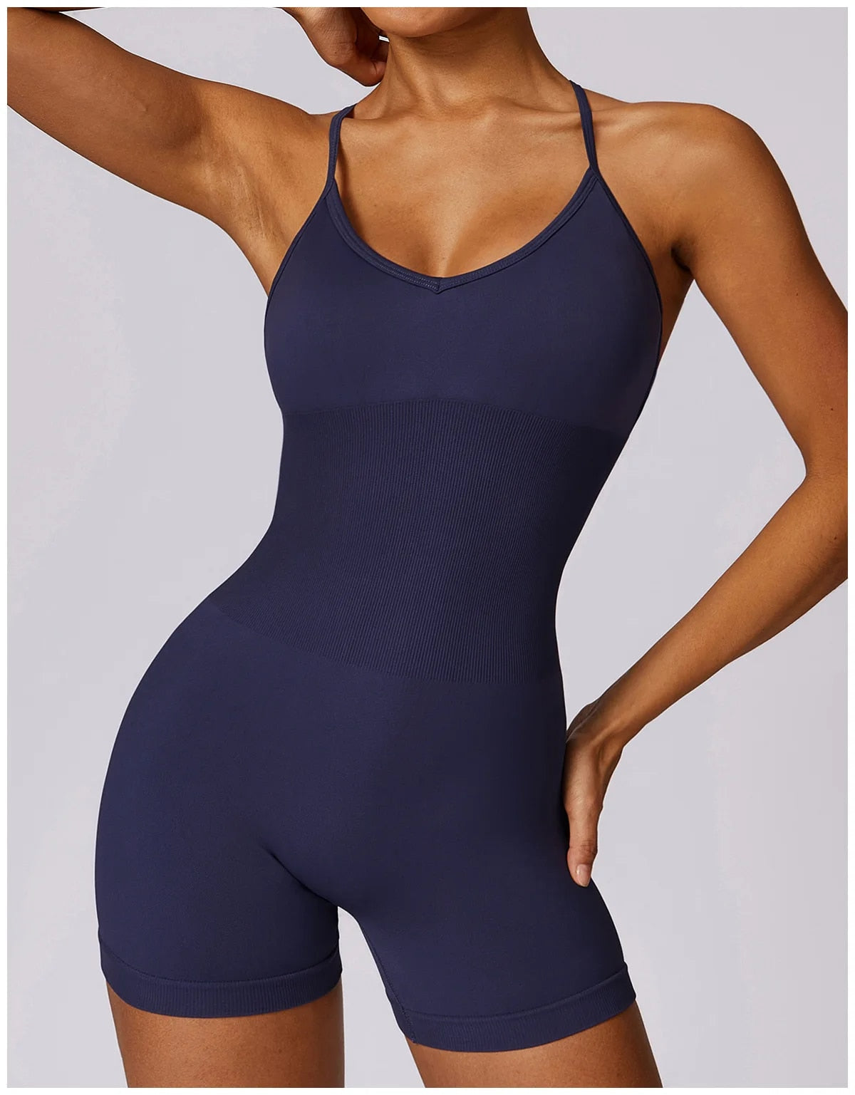 Seamless Scrunch Back Romper