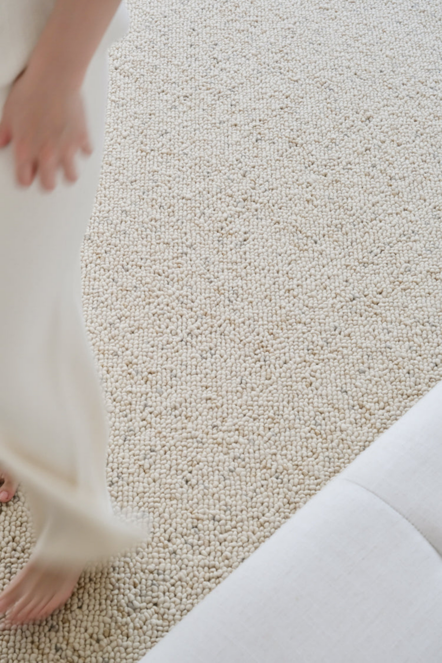 New Zealand Plush Popcorn "Wool + Cashmere" Rug