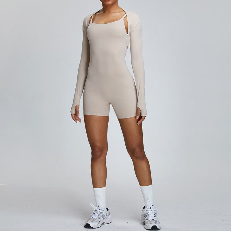 Laila 롱슬리브 볼레로 탑