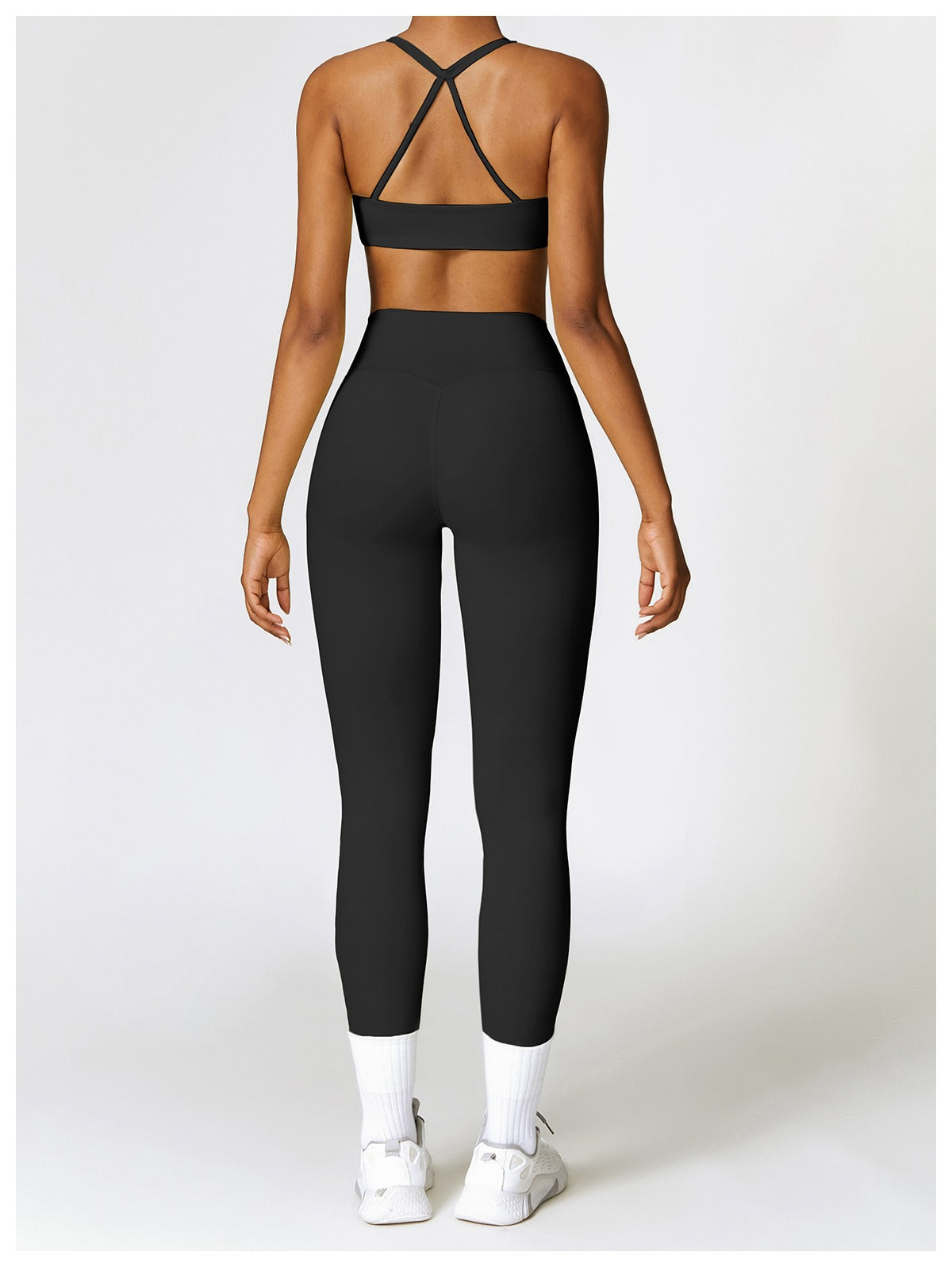 Supreme Cross Back Top & Leggings Set