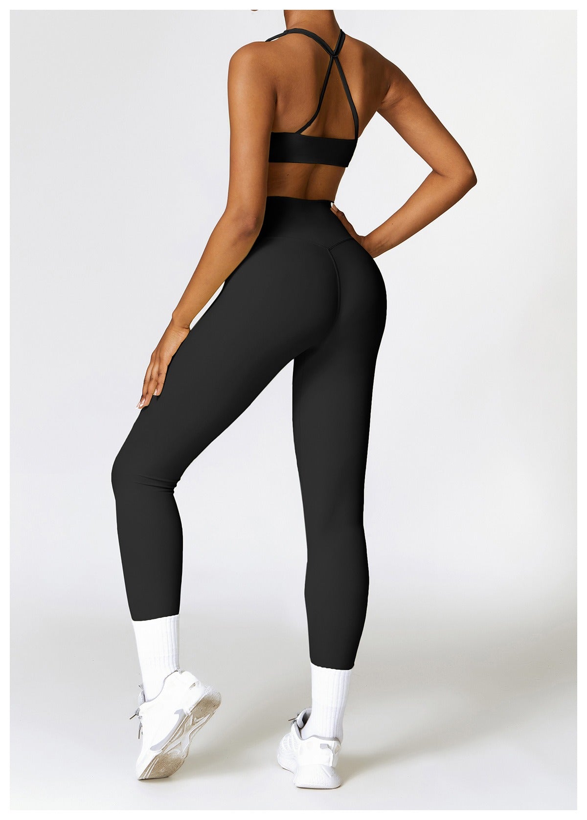 Supreme Cross Back Top & Leggings Set