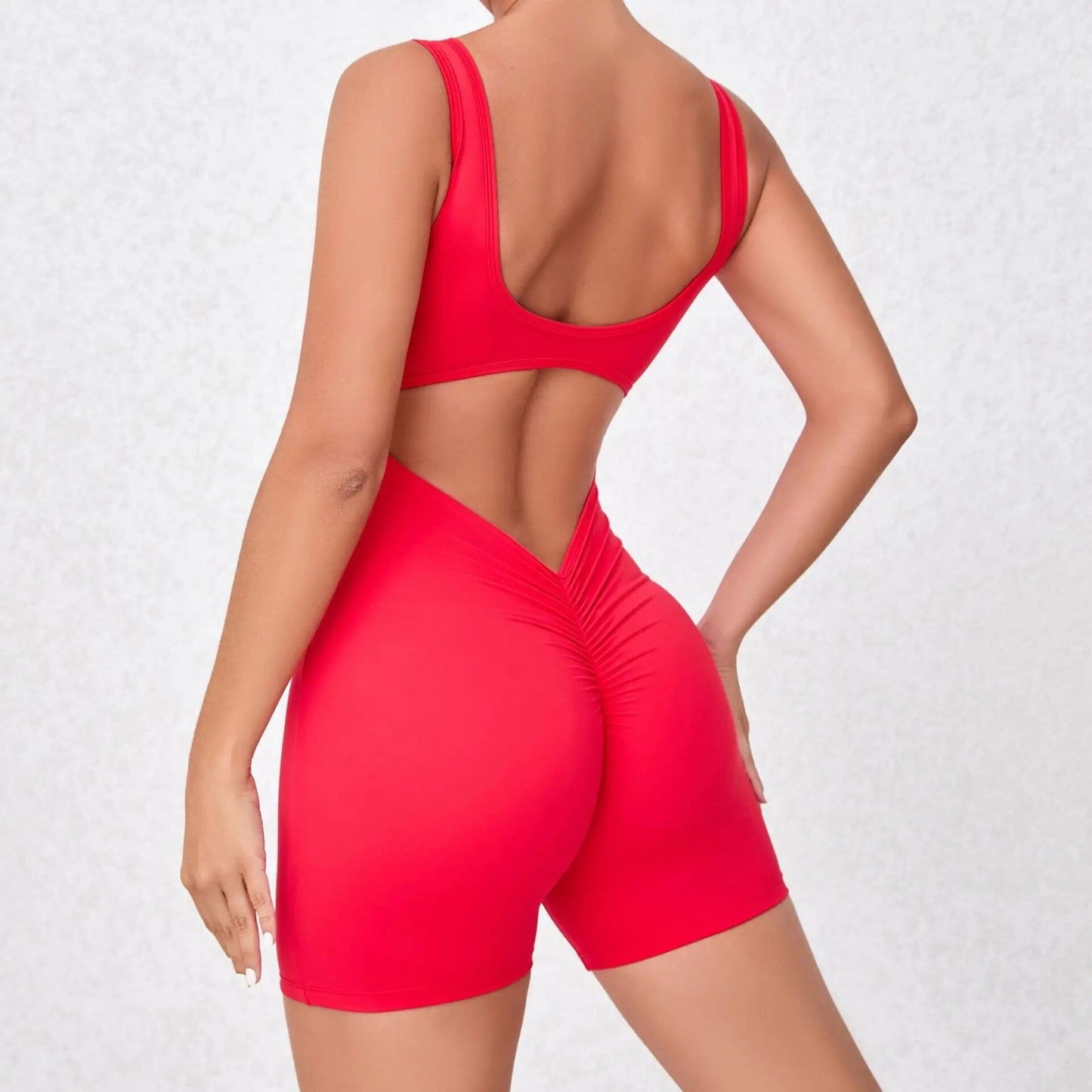 Scrunch Back Sculpting Romper