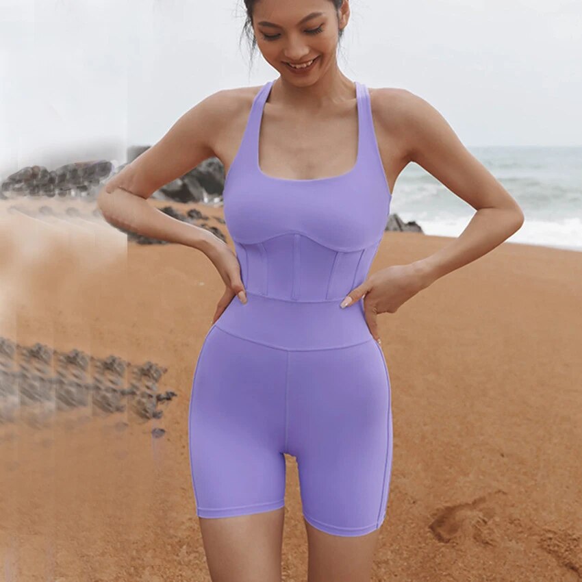 Serenity Panel Sculpting Romper