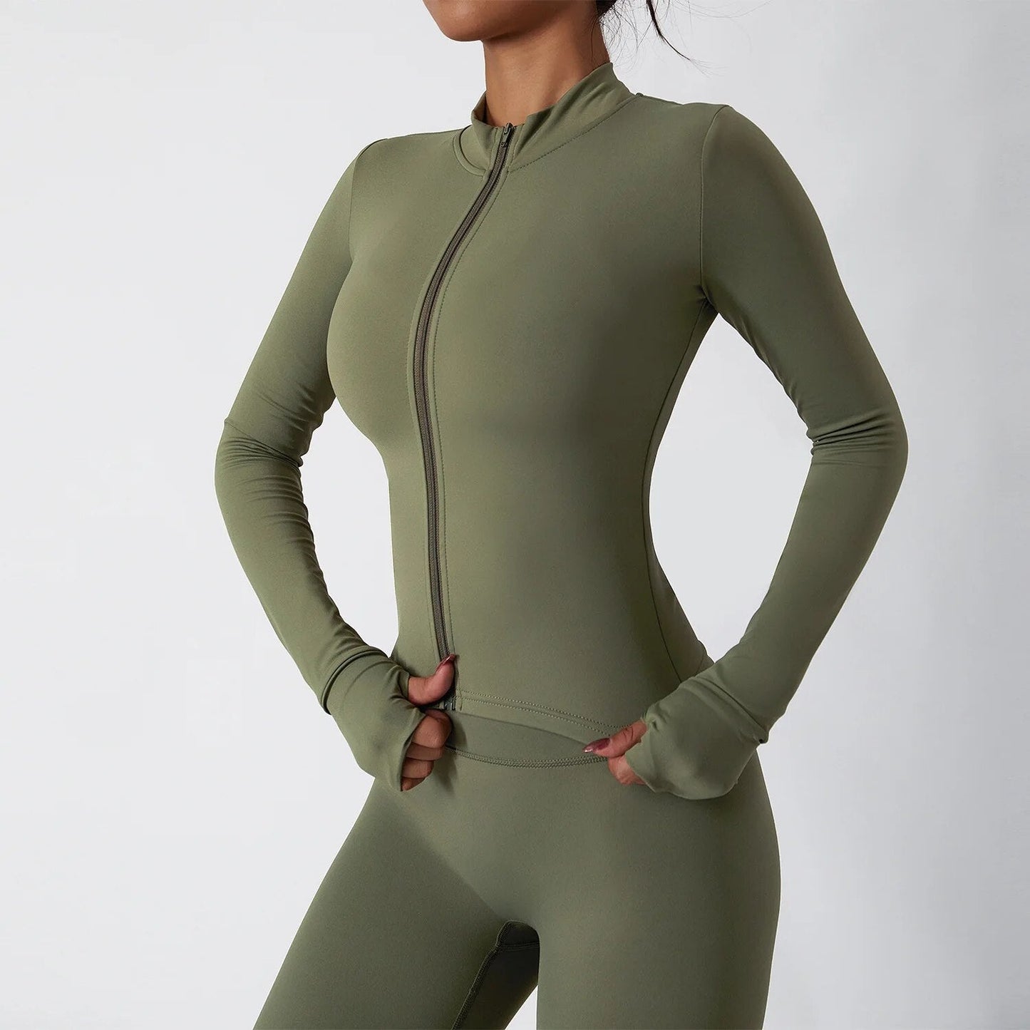 Viral Zip Longsleeve & Leggings Set