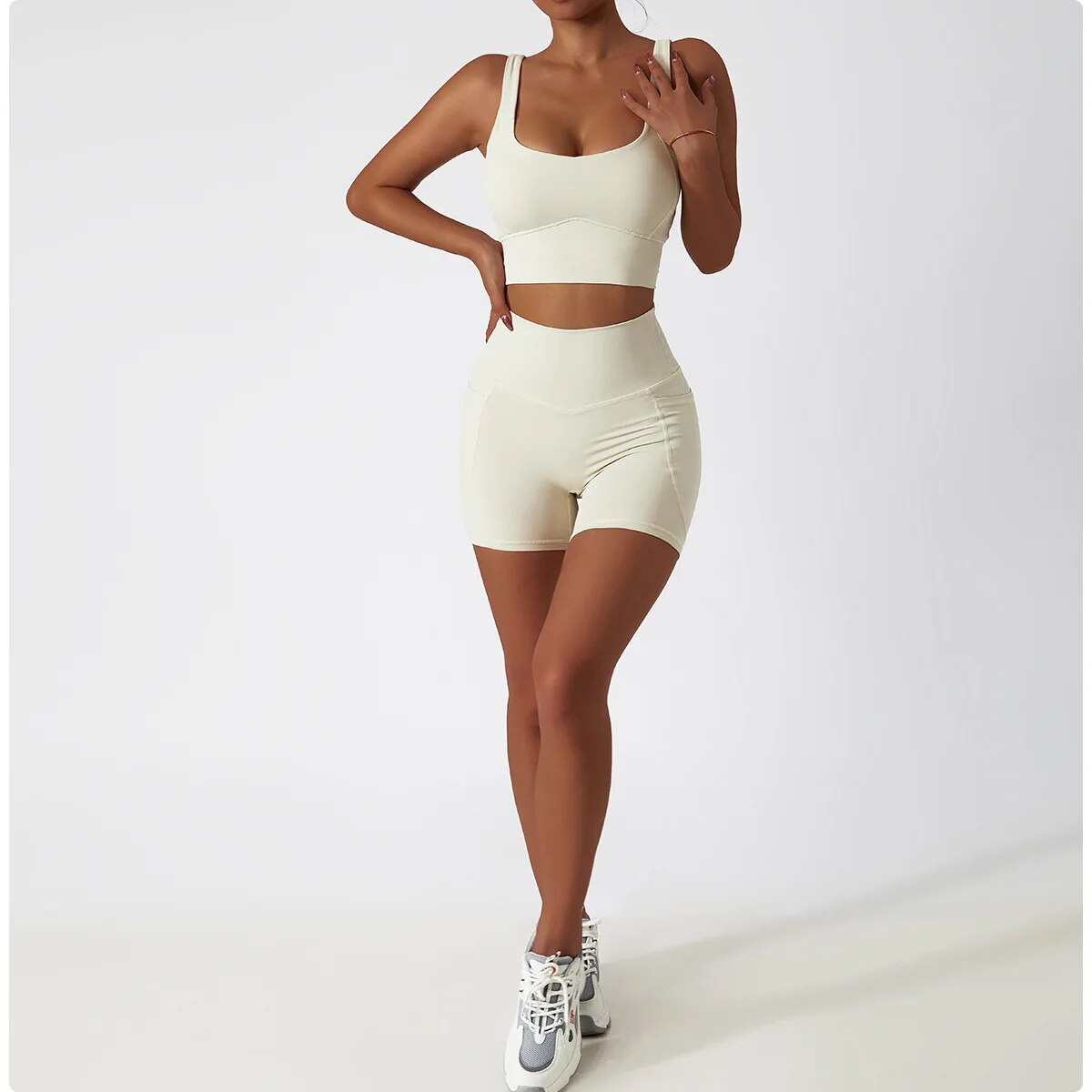 리디아 탱크탑&amp;반바지 세트