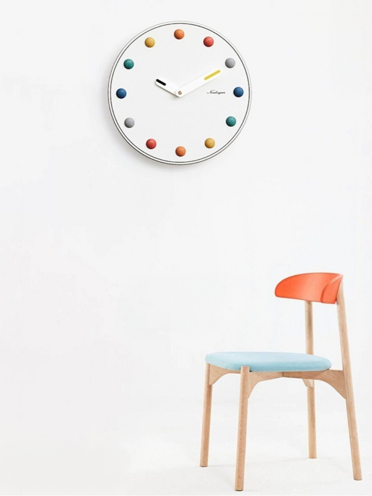 Non-Drilling Simple Clock - Playful