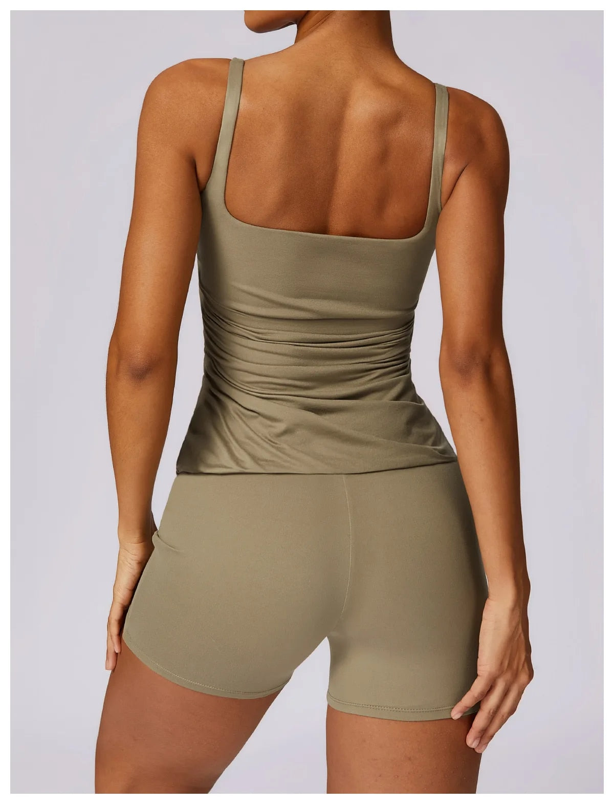 Second Skin Tank Top & Shorts Set