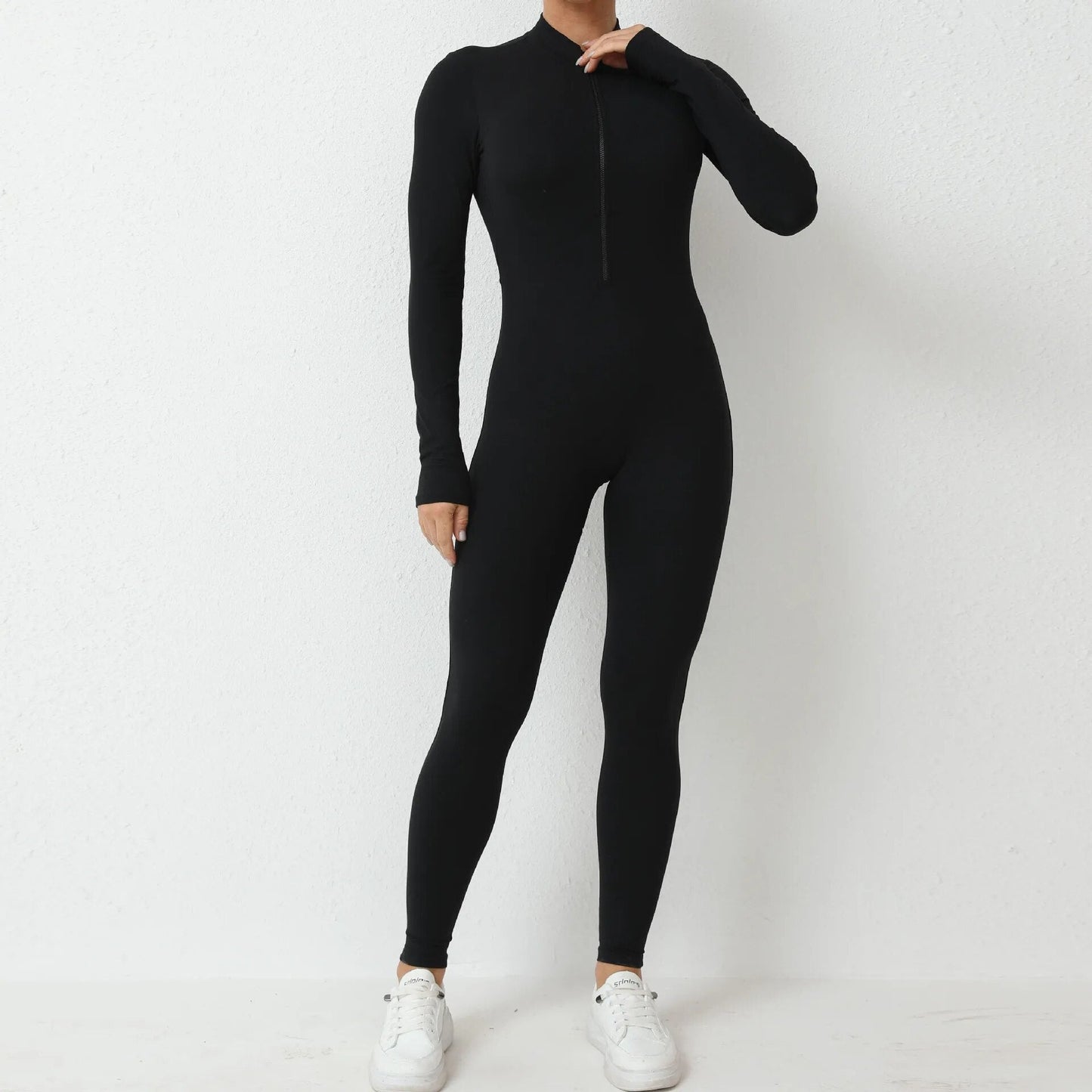 Essential Longsleeve Sculpt Jumpsuit