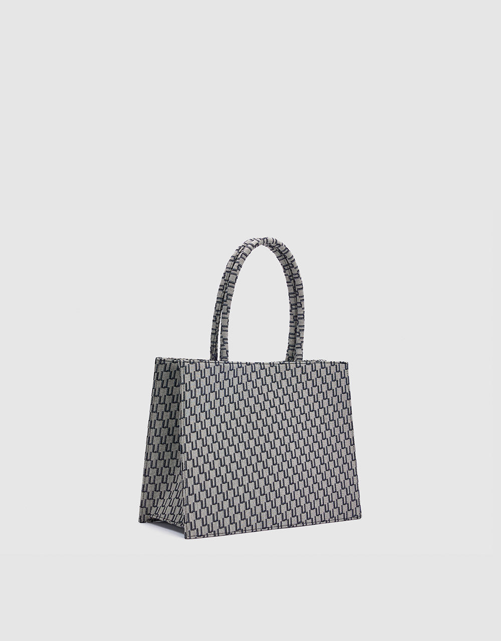 Geometric Print Tote Bag