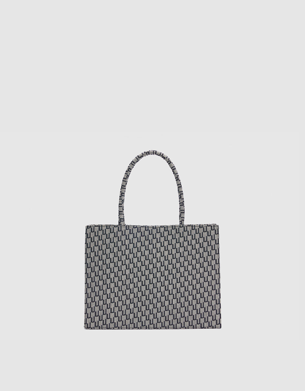 Geometric Print Tote Bag