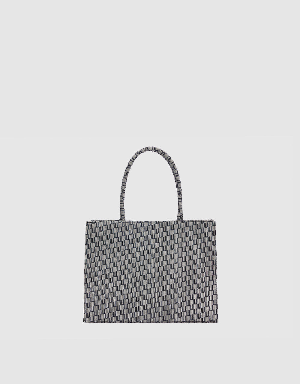 Geometric Print Tote Bag