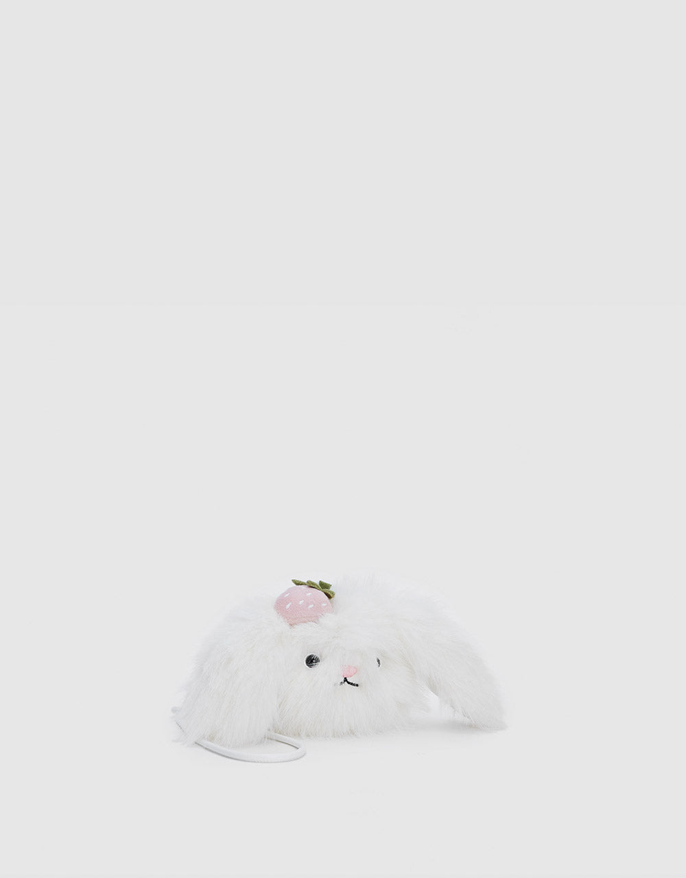 Fluffy Rabbit Key Charm