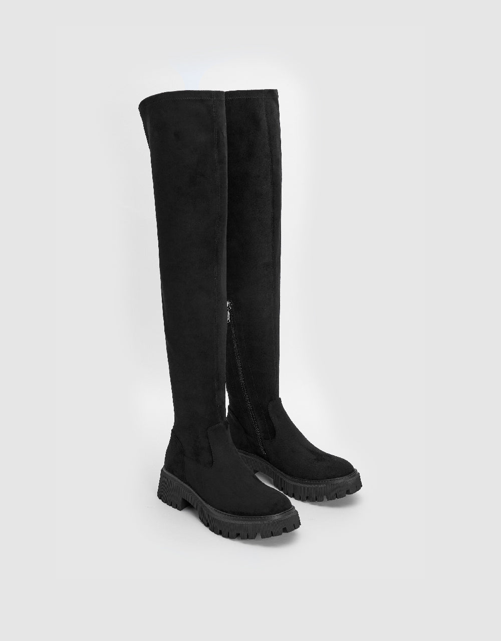 Platform Over-The-Knee Boots