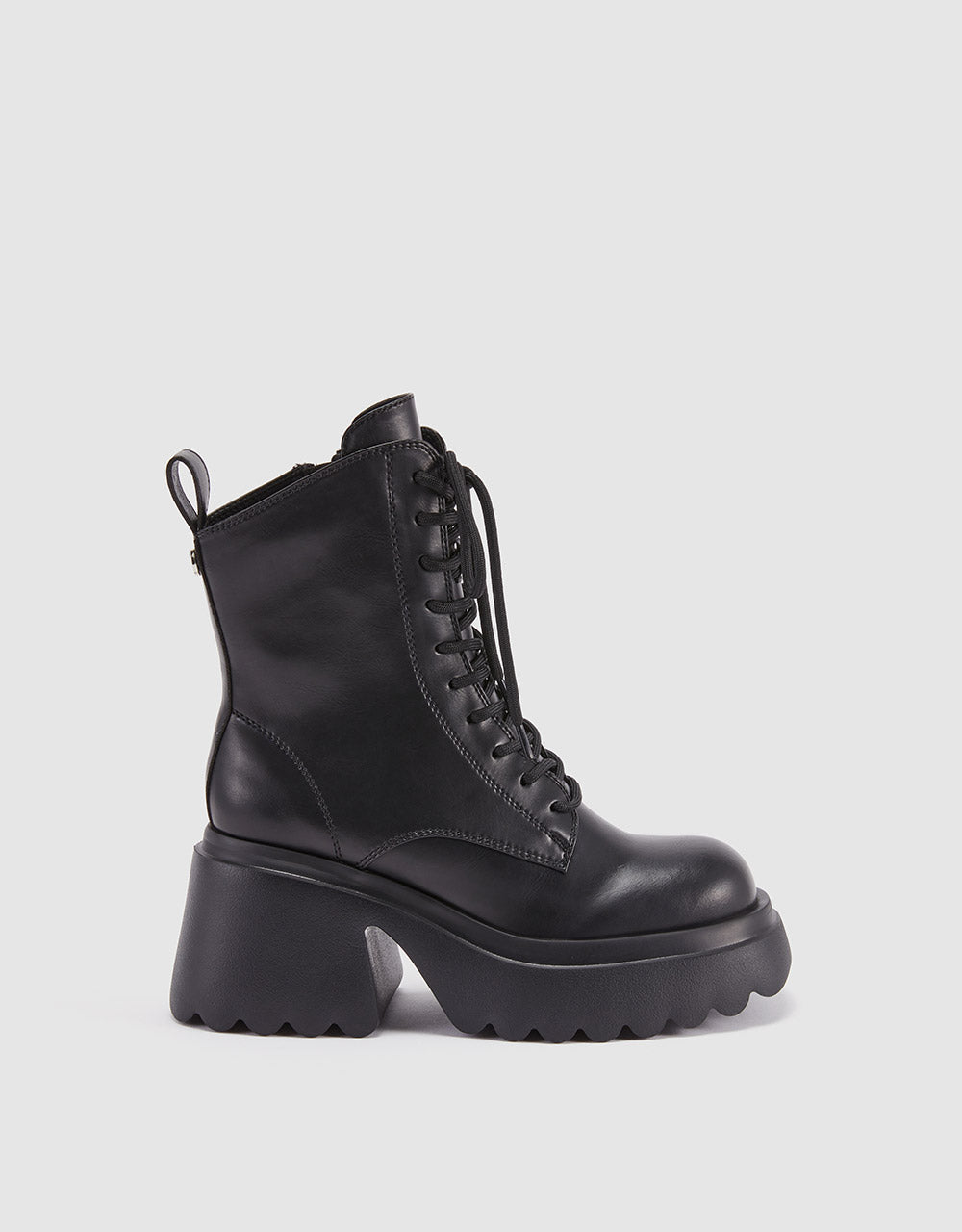 Platform Faux Leather Boots