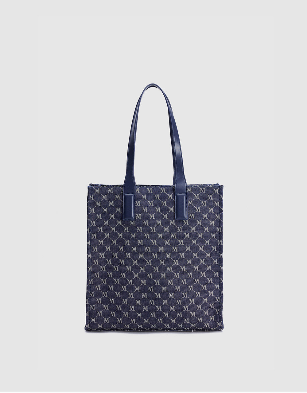 Monogram Denim Tote Bag