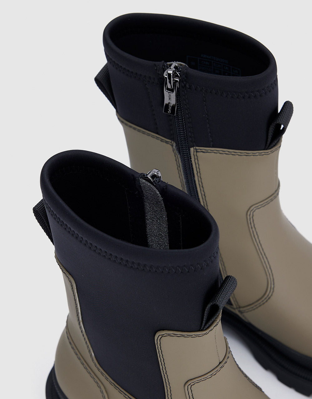 Faux Leather Chelsea Boots