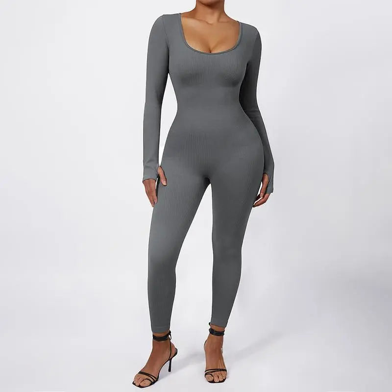 Snatched Scoop Jumpsuit