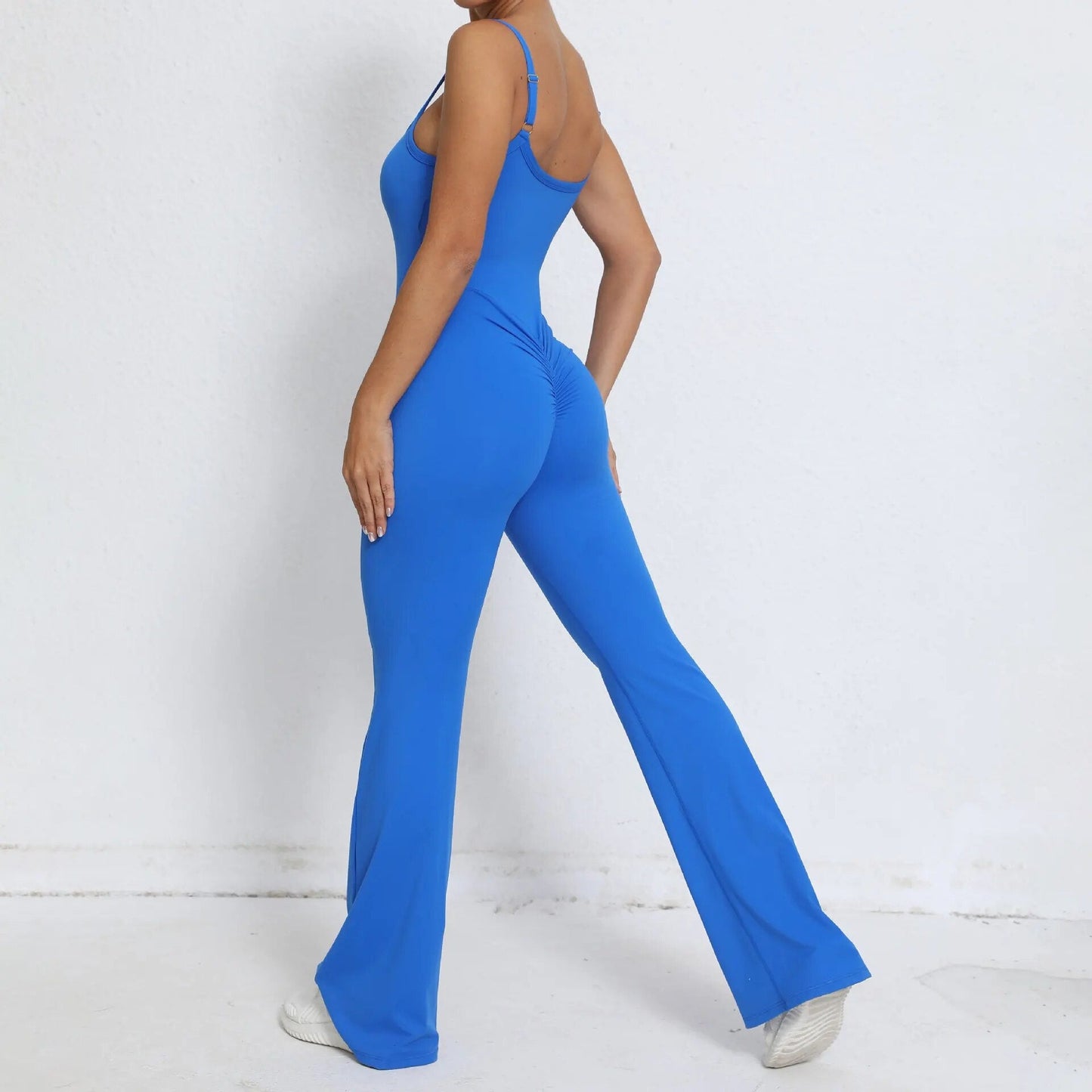 Essential Strappy Flared Jumpsuit