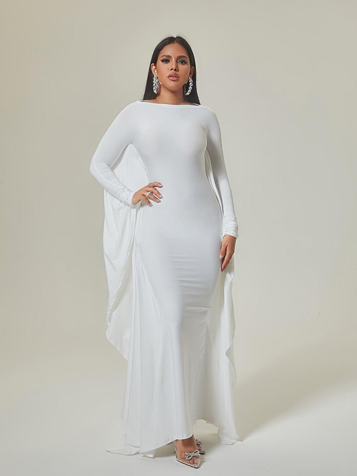 dolman sleeve evening dress Norma Kamali Dolman Maria Gown