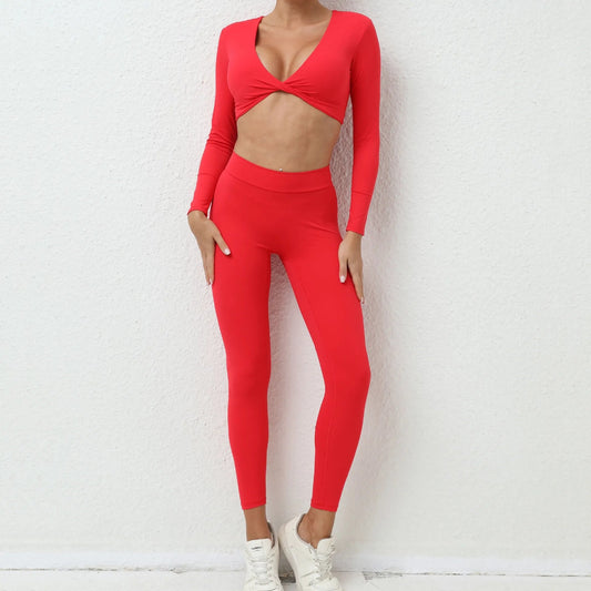 Ultimate Longsleeve Twist Top & Leggings Set