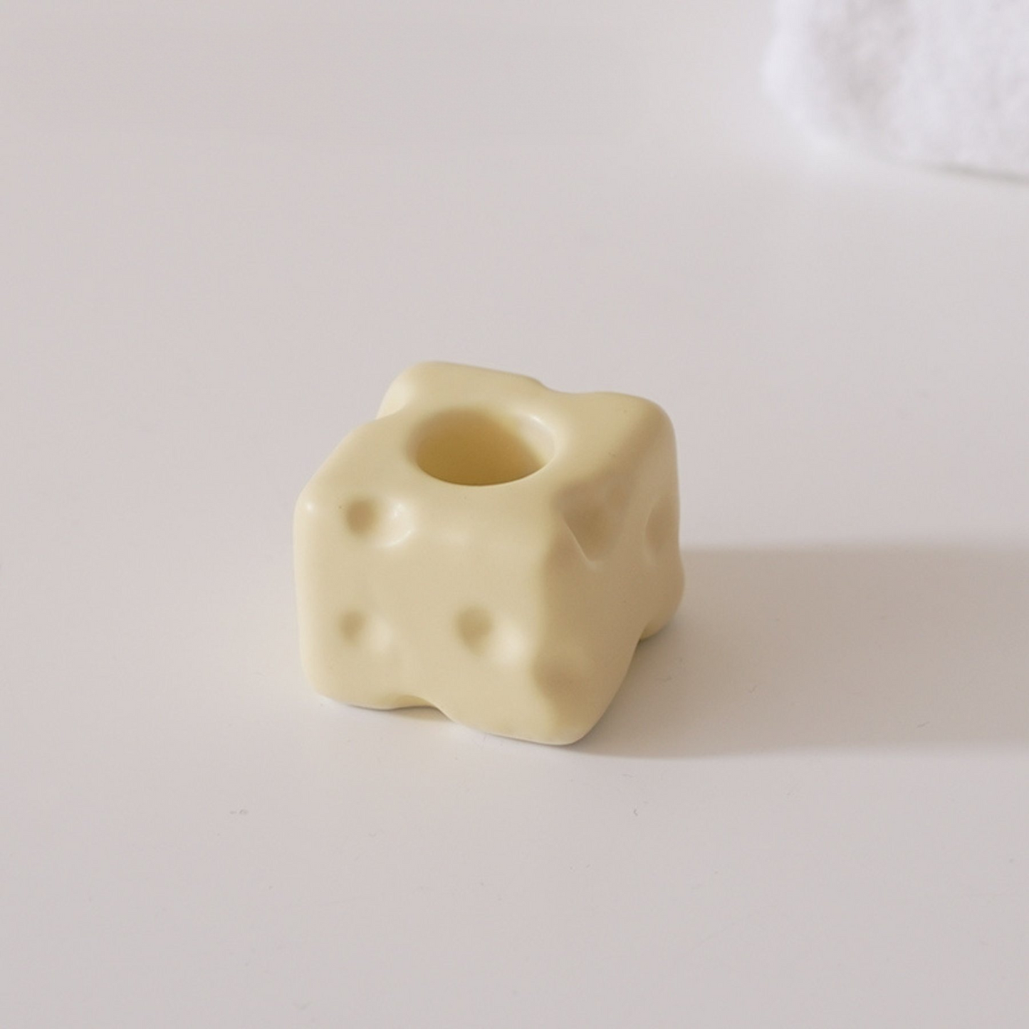 Ceramic Cheese Toothbrush Holder